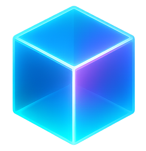 AuraCube cubo holográfico para decoración de habitación