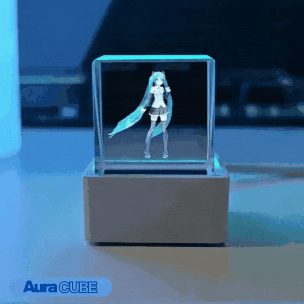 AuraCube – El cubo holográfico